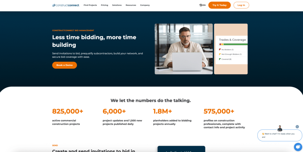 ConstructConnect Bid Management